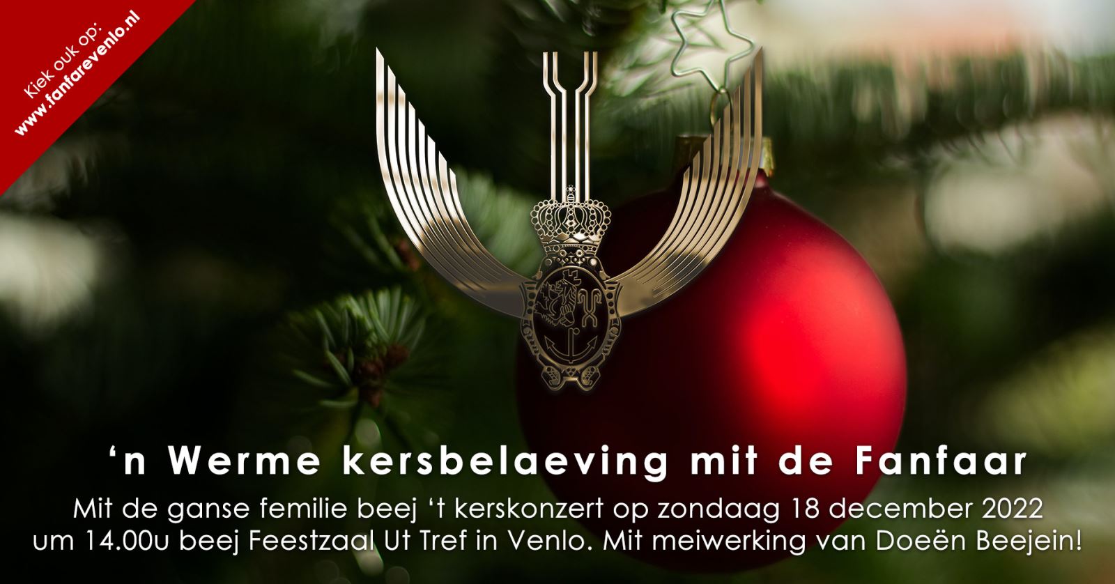 Kerstconcert Fanfare Venlo - 18 december 2022
